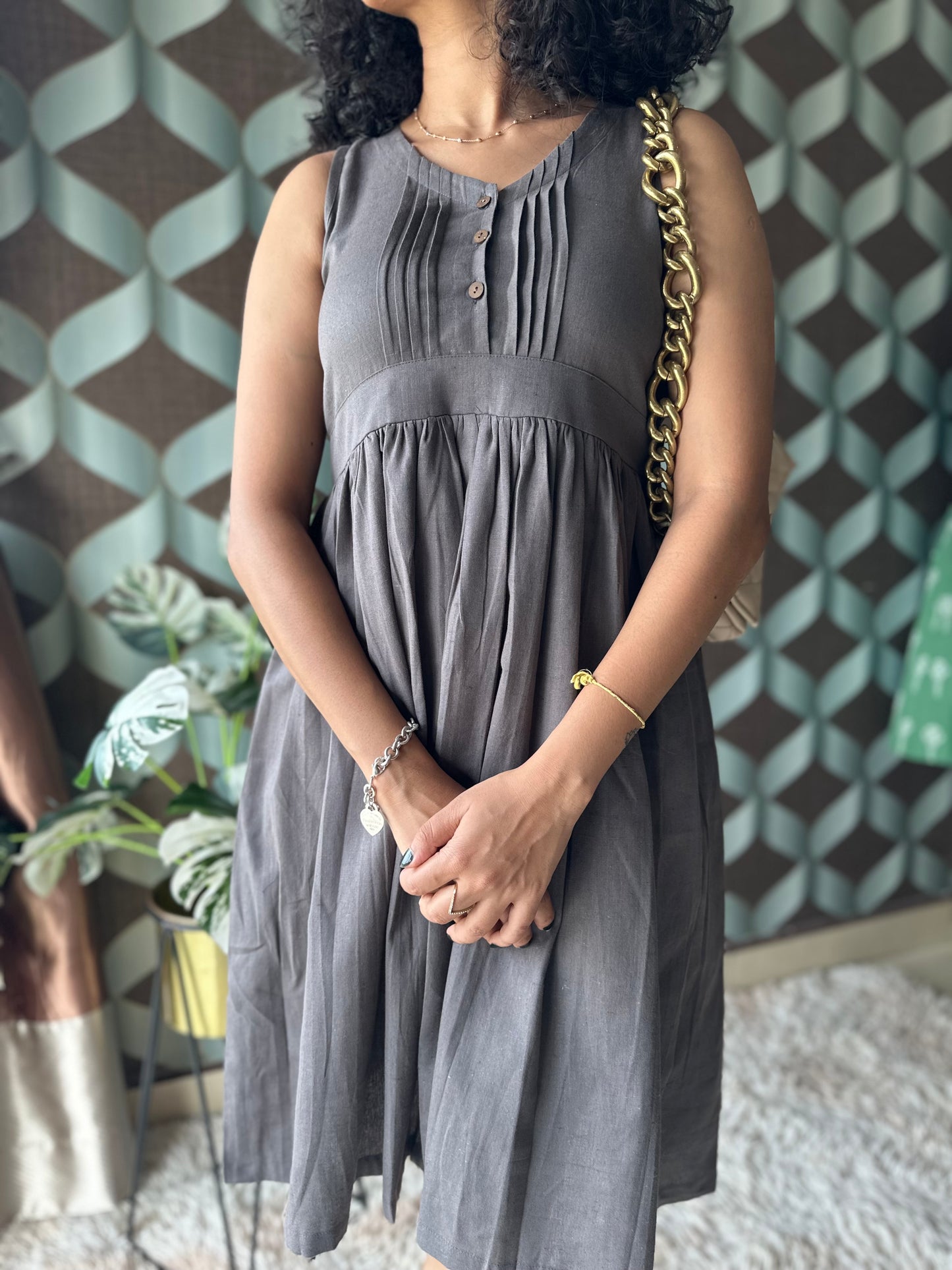 LIA Grey Dress