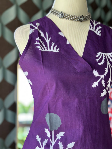Mulberry Purple Floral Viva Set