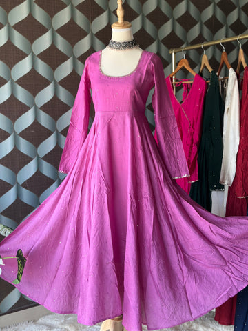 Magenta Purple ZAARA Festive Anarkali