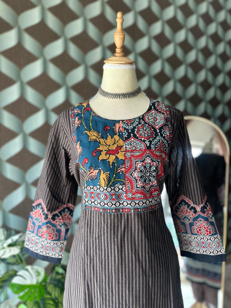 Brown Jaipur Suit Set
