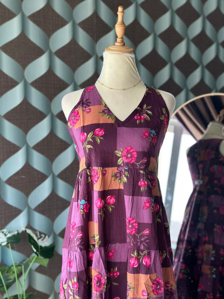 Plum Blossom Dress