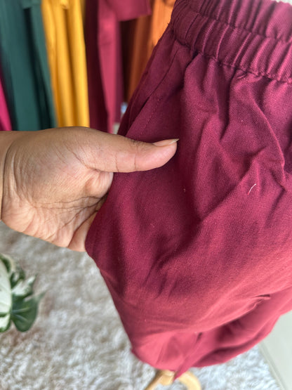 Burgundy Red Viva Set