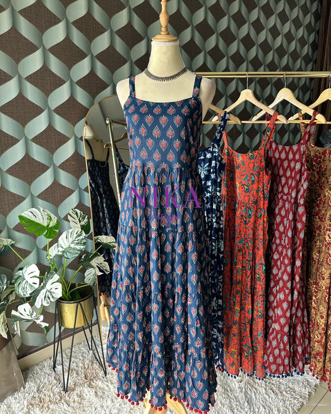 Dark Blue Summer Dress
