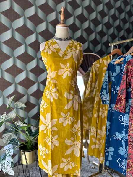 Yellow Floral Set