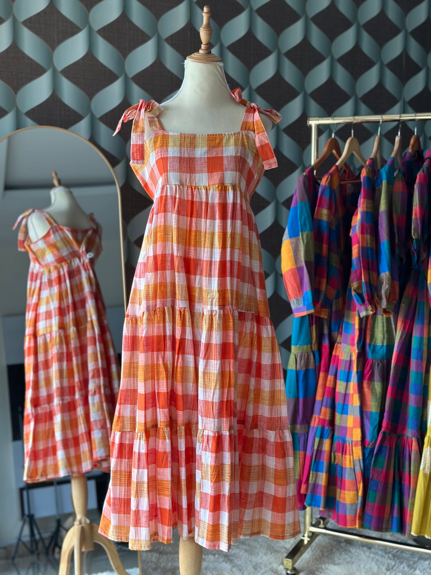 Sunshine Strap Midi Dress