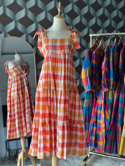 Sunshine Strap Midi Dress