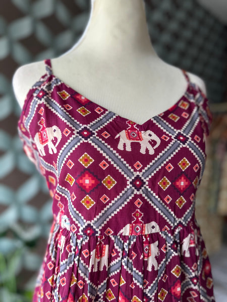 Rangoli Strap Top