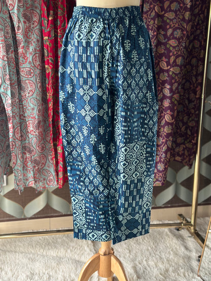 Indigo Blue Halter Neck Viva Set