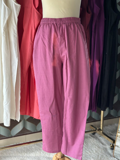 Mauve Pink Halter Neck Viva Set