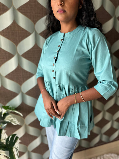 Tiffany Blue Short Top
