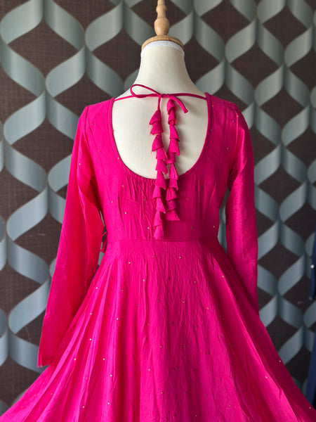 Fushia Pink Zaara Festive Anarkali