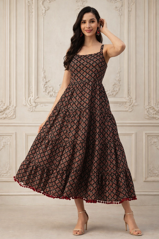 Classic Black Summer Dress