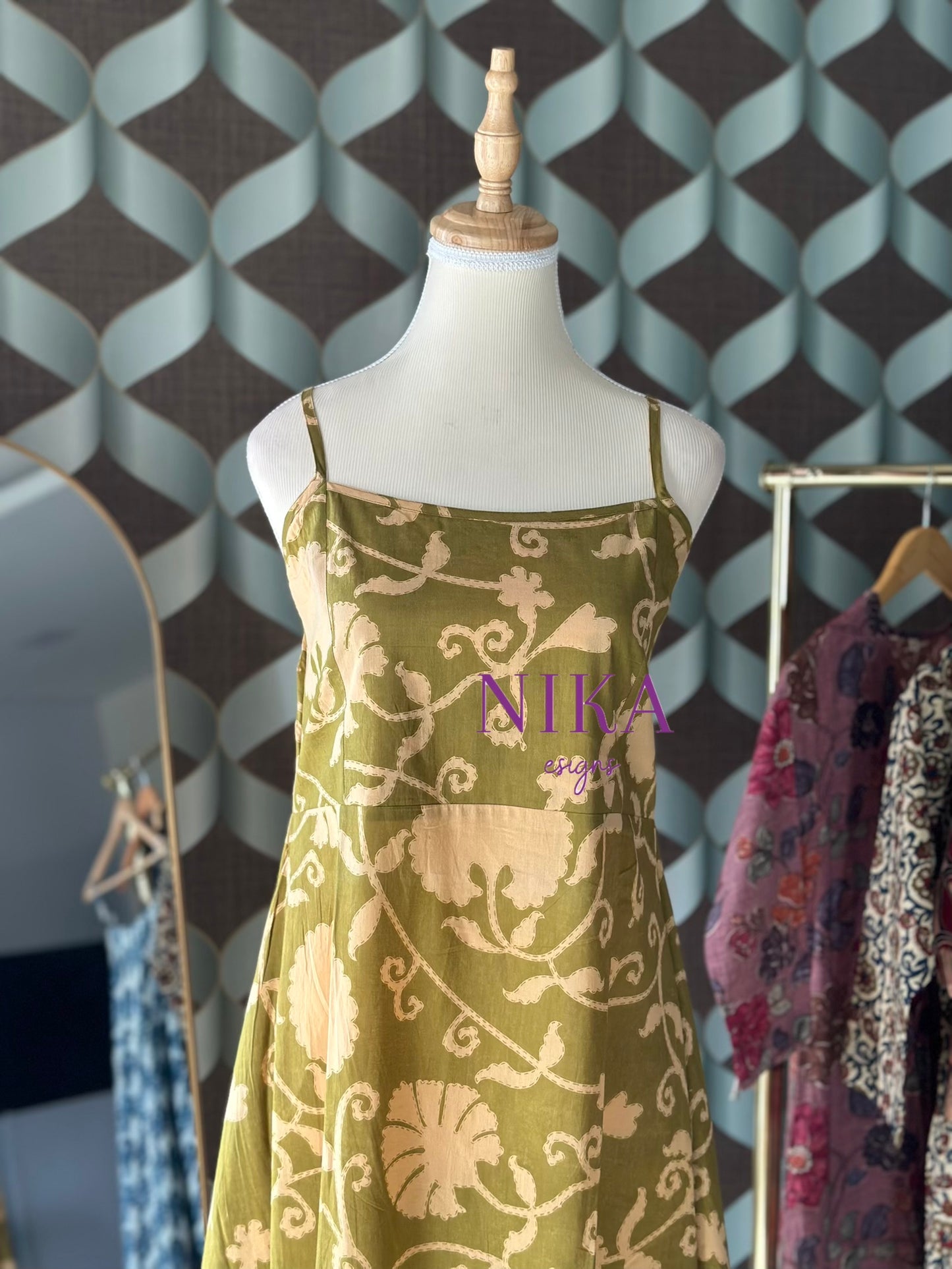 Lemon Green Sundress