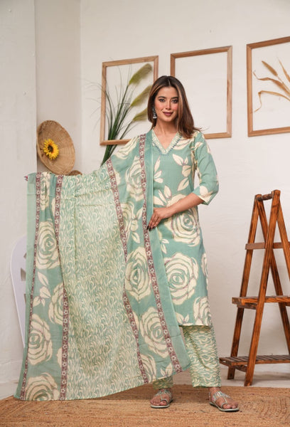 Mint Green Suit Set