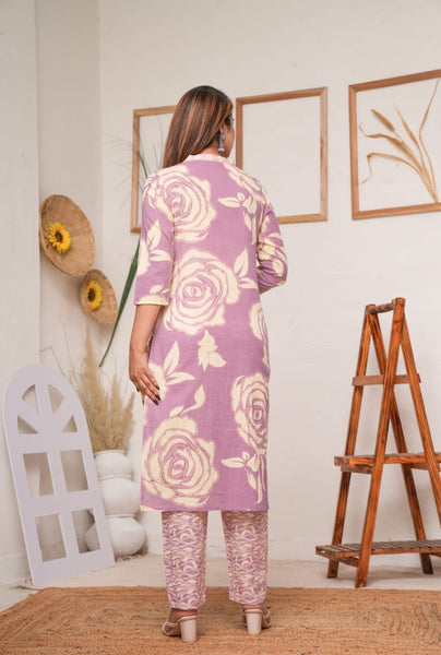 Lilac Suit Set