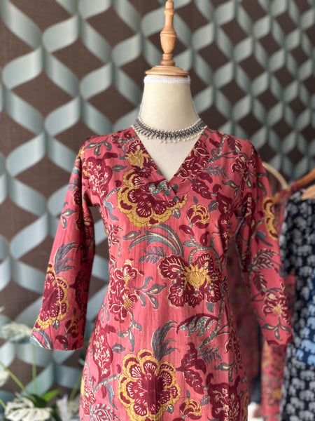 Pink Multicolor Floral Set
