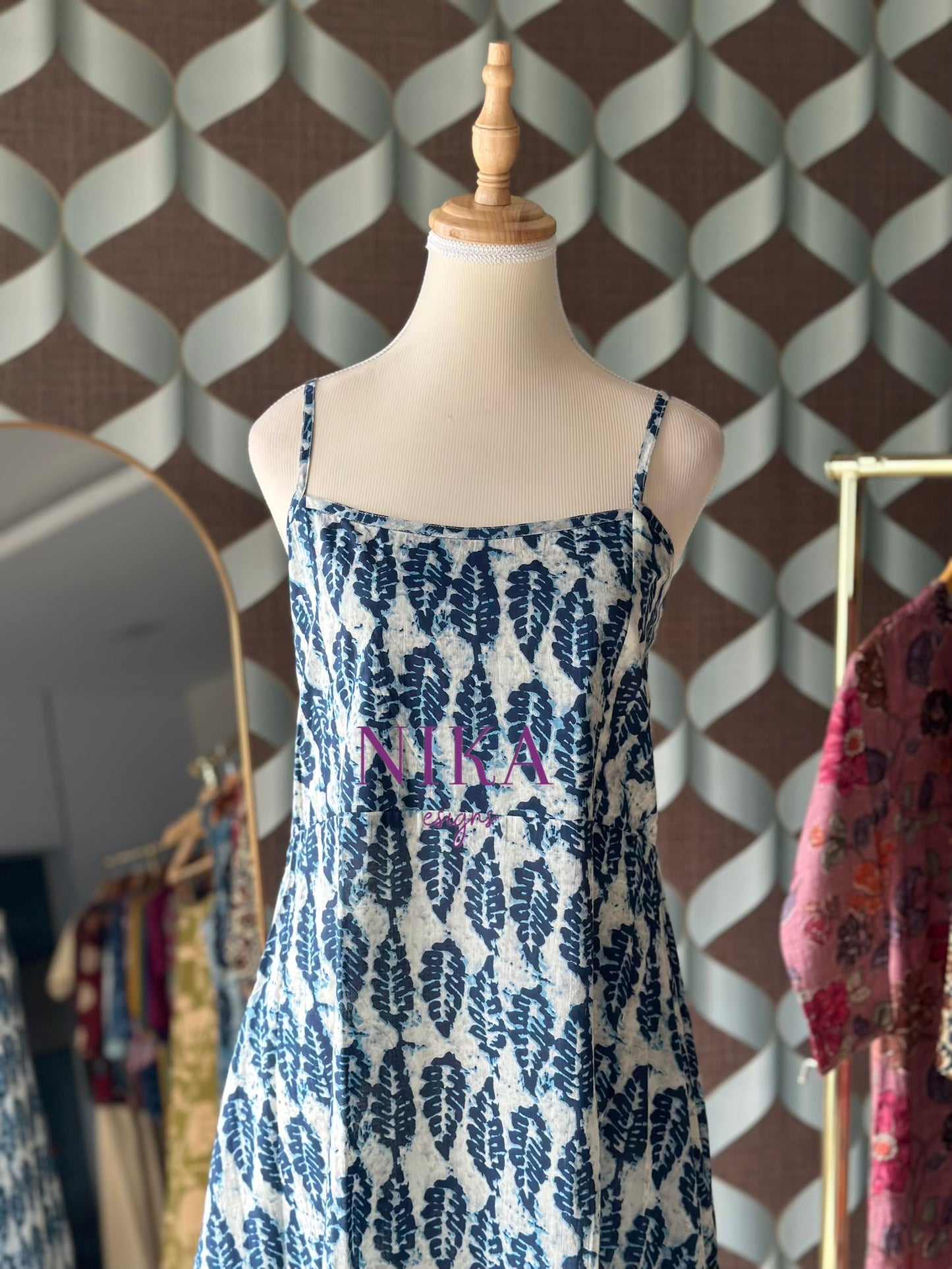 Indigo Blue Sundress