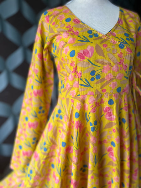 Multicolor Summer Floral Yellow