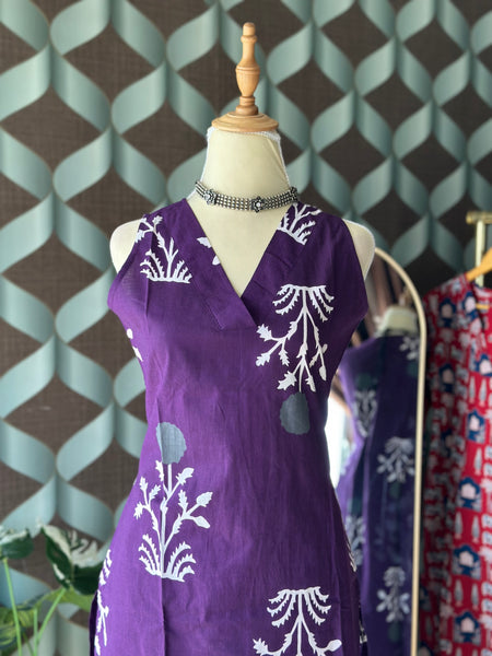 Mulberry Purple Floral Viva Set
