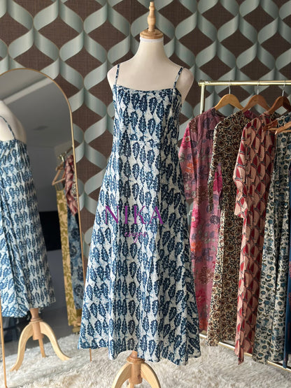 Indigo Blue Sundress