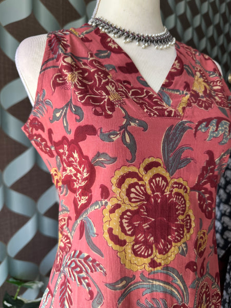 Pink Multicolor Floral Set