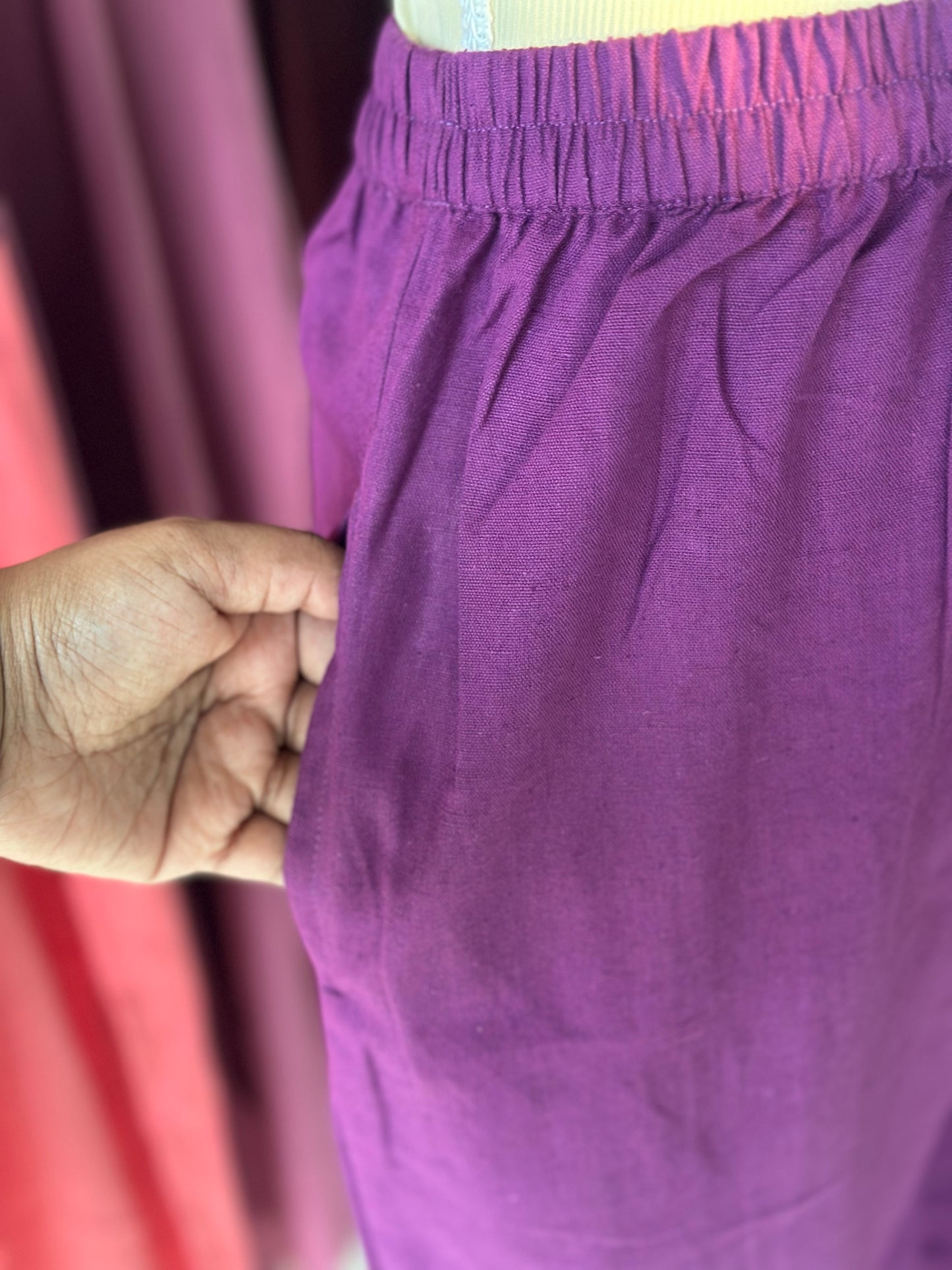 Royal Purple Halter Neck Viva Set