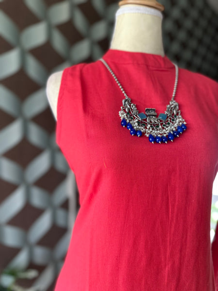 Coral Halter Neck Viva Set