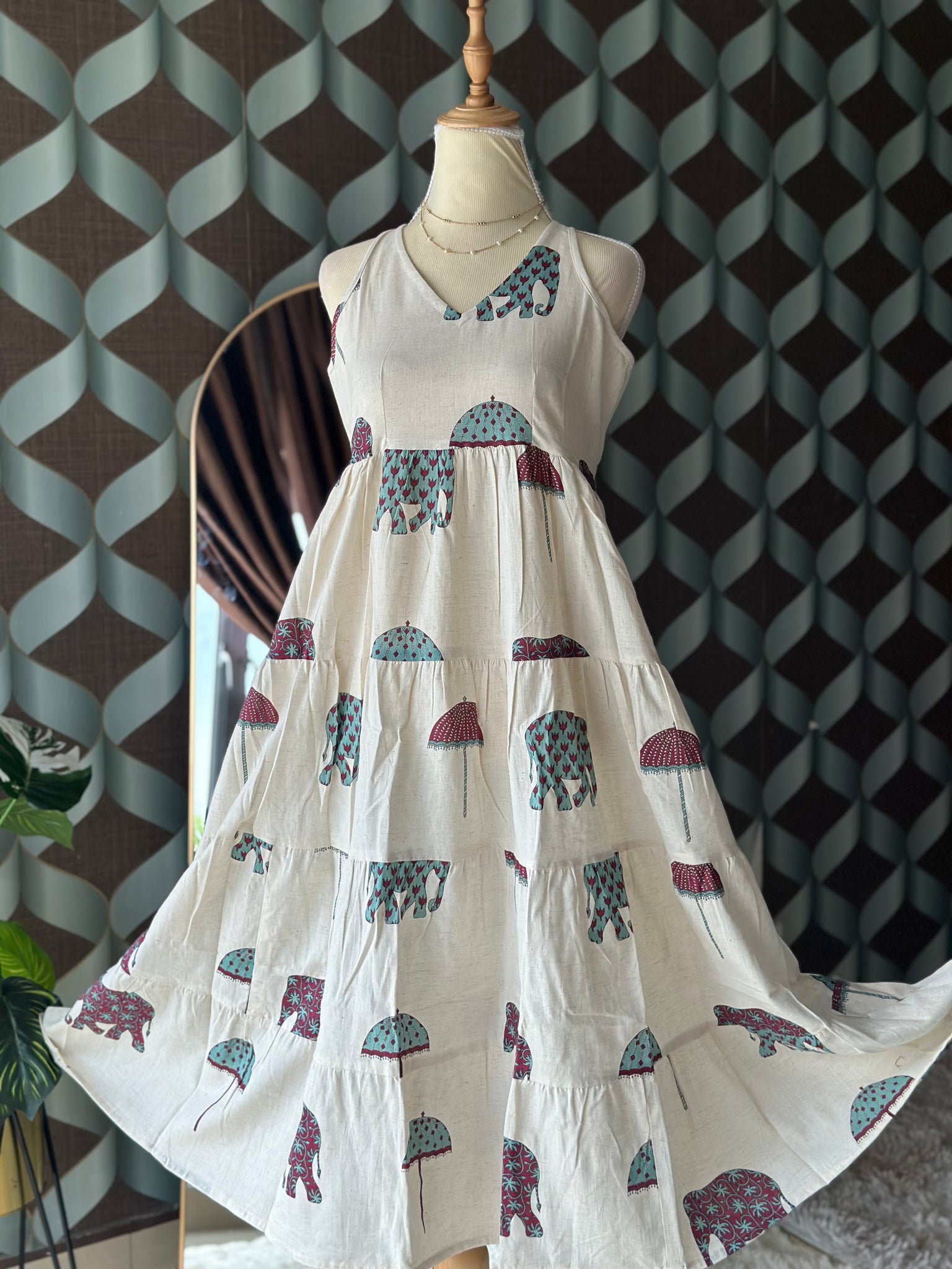 Jaipur Elephant Dress