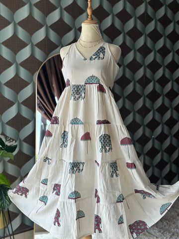 Jaipur Elephant Dress