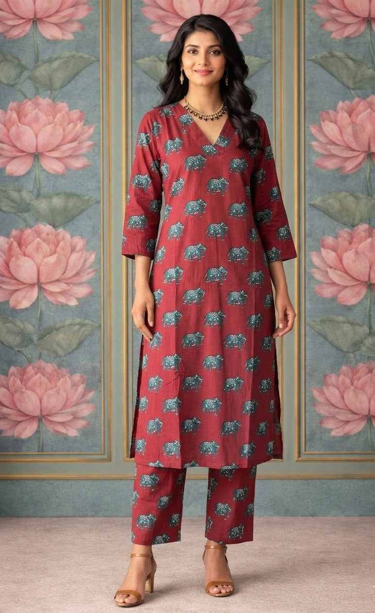 Red Elephant Viva Set