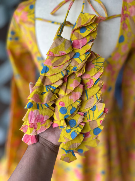 Multicolor Summer Floral Yellow
