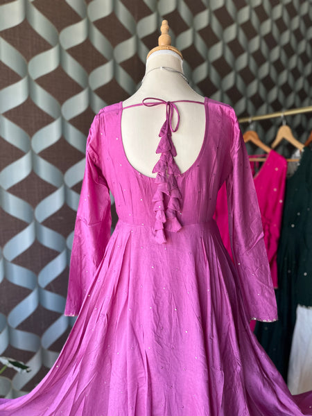 Magenta Purple ZAARA Festive Anarkali
