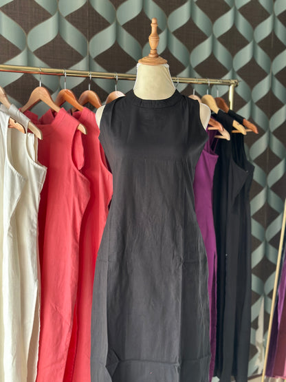 Classic Black Halter Neck Viva Set