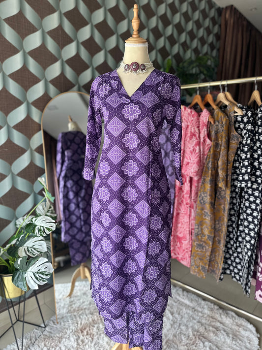 Bhandini Purple ViVa Set