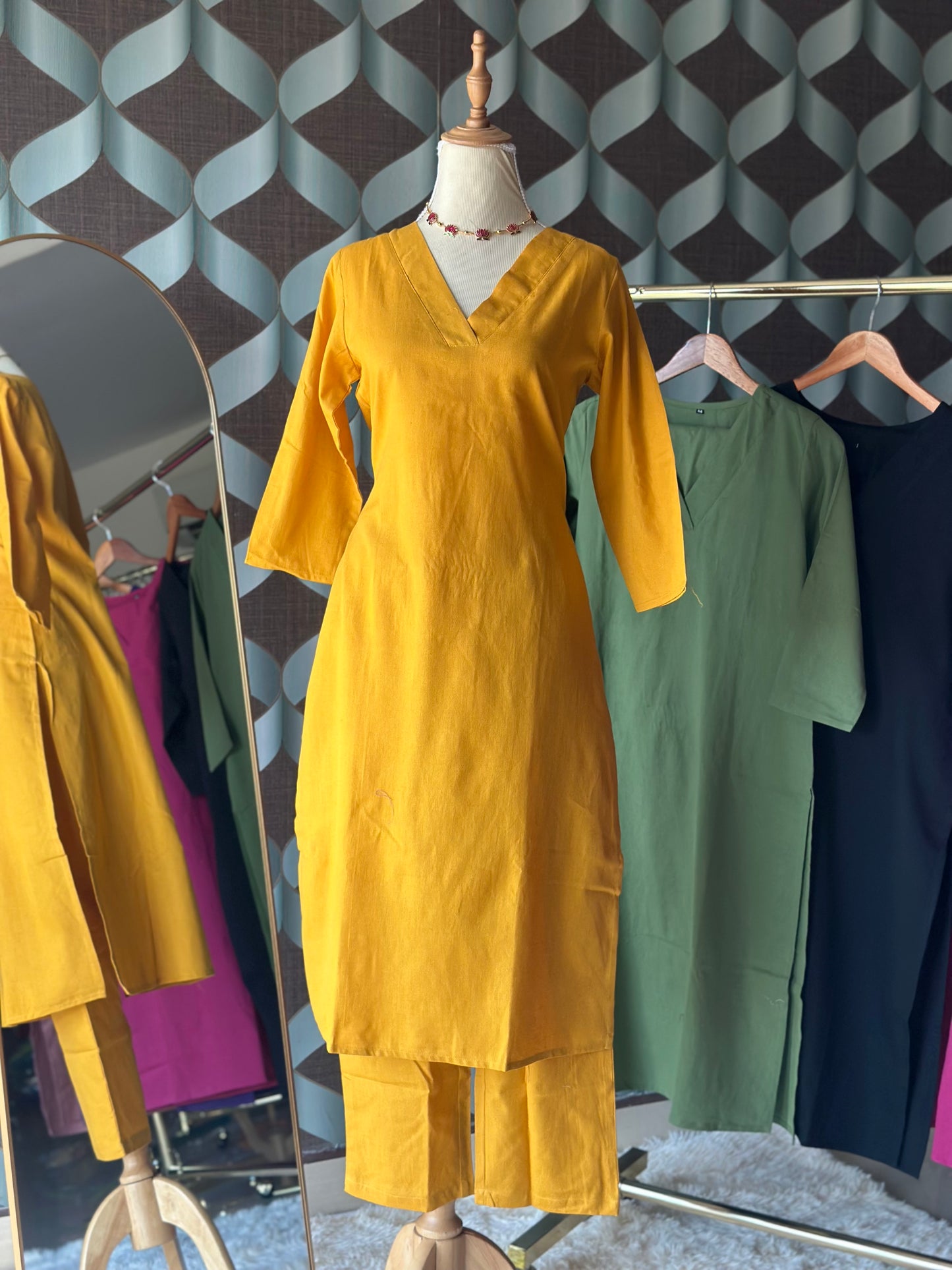 Lemon Yellow Viva Set