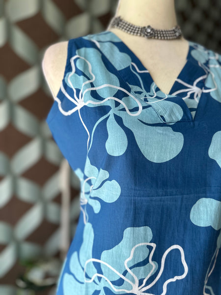 Ocean Blue Floral Set