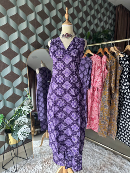 Bhandini Purple ViVa Set