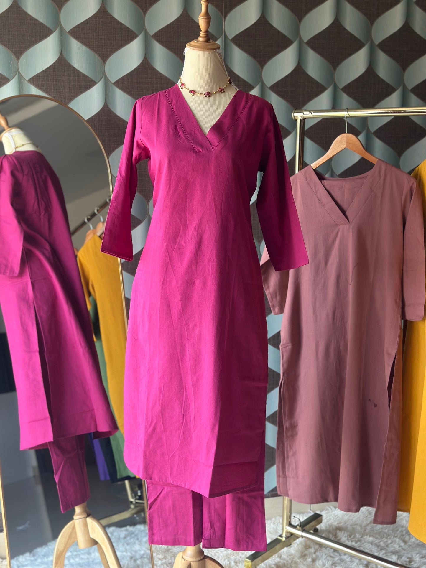 Magenta Purple Viva Set