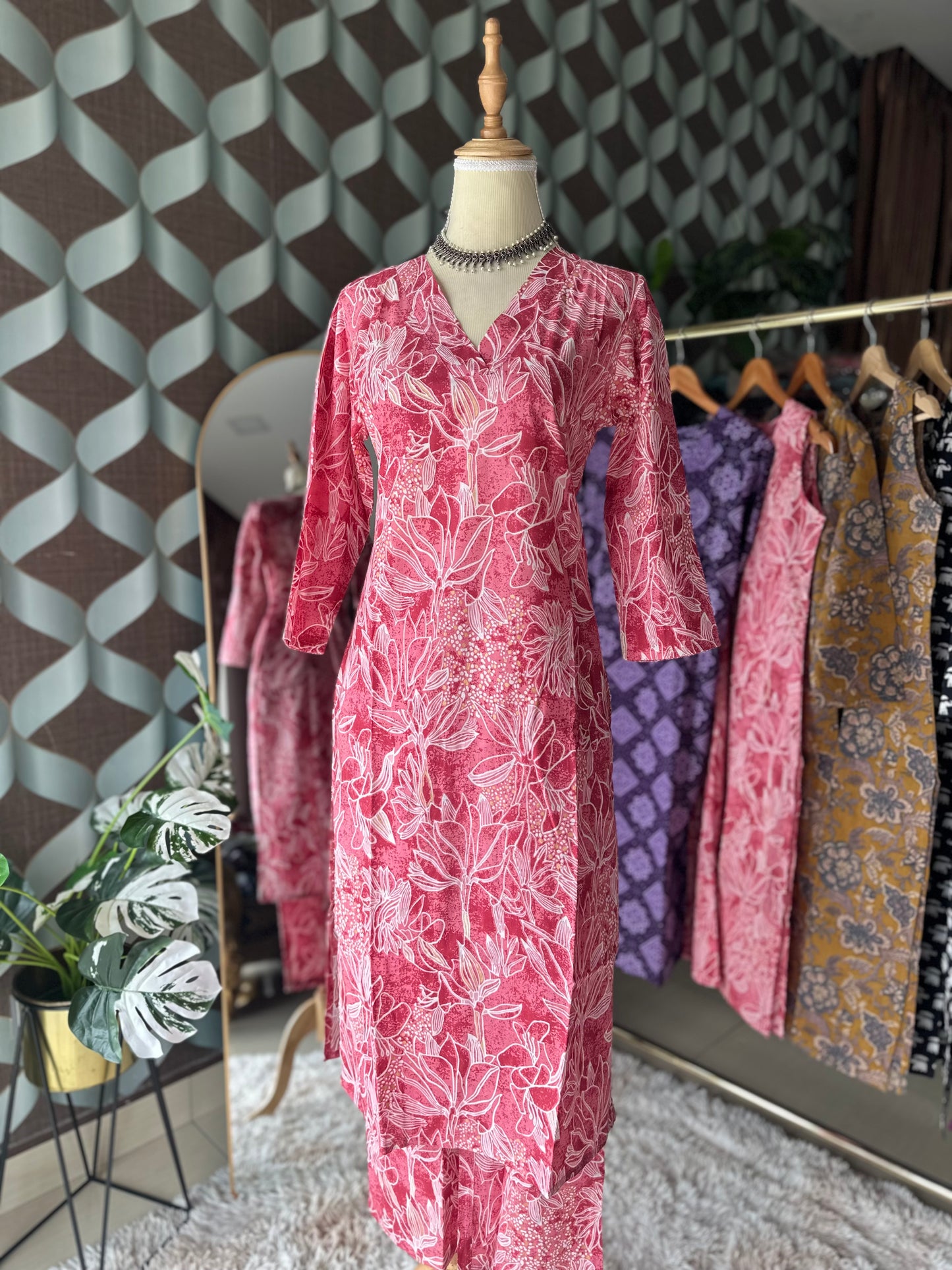 Pink Floral ViVa Set