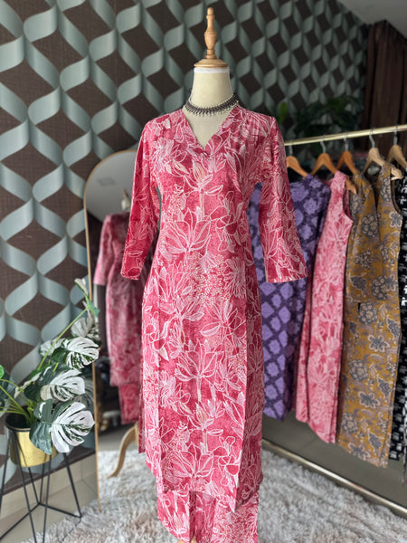 Pink Floral ViVa Set