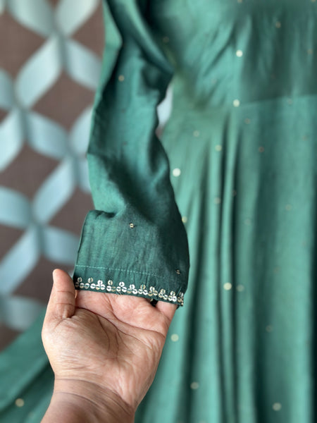 Emerald Green ZAARA Festive Anarkali