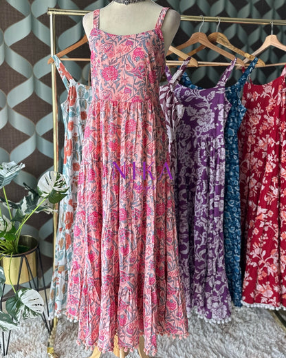 Sweet Pink Summer Dress