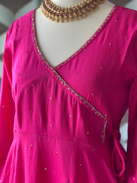 Fushia Pink Zaara Festive Anarkali