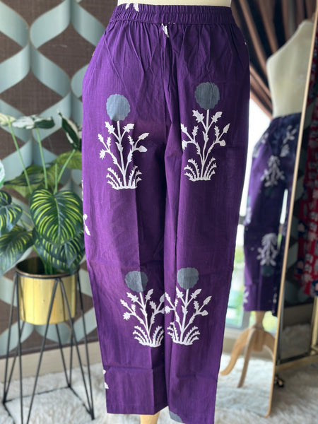 Mulberry Purple Floral Viva Set