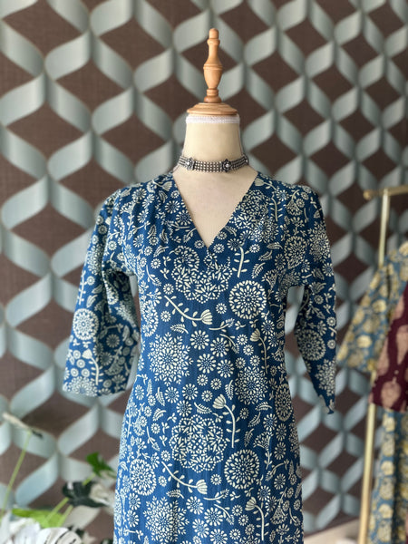 Floral Indigo Blue Viva Set