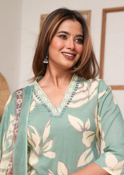 Mint Green Suit Set