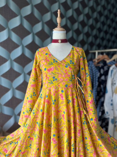 Multicolor Summer Floral Yellow