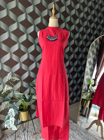 Coral Halter Neck Viva Set