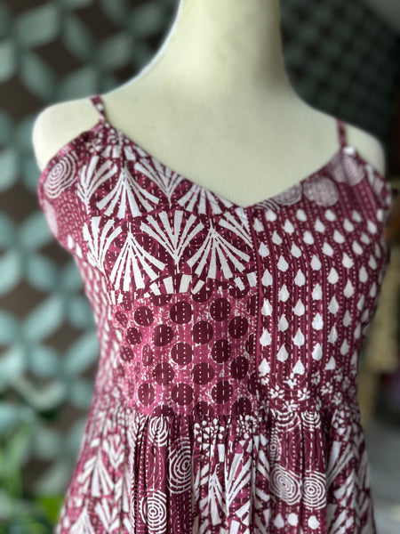 Rose Purple Butta Strap Top