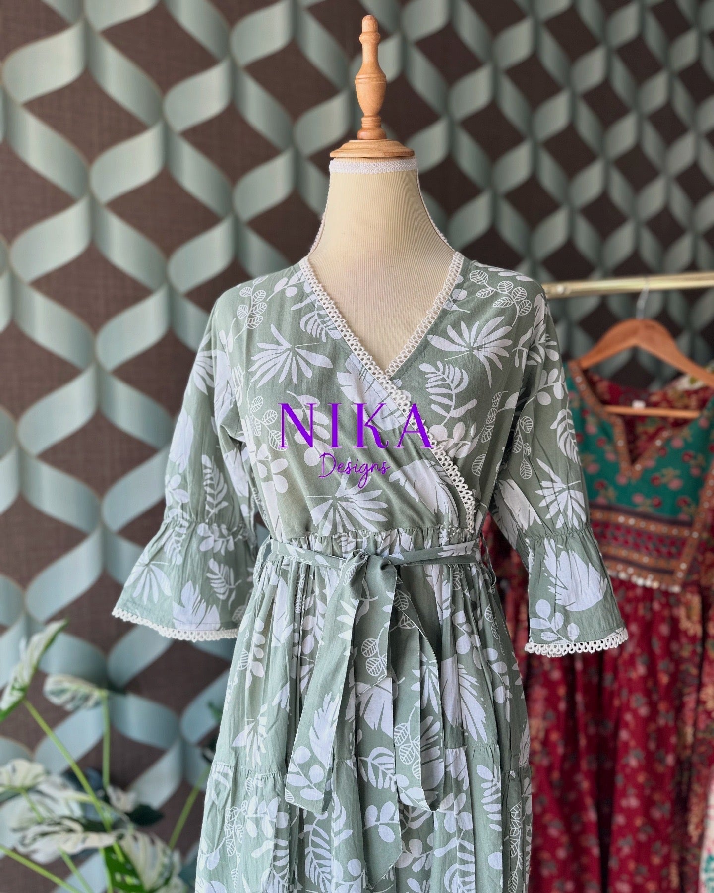 Sage Green Dress